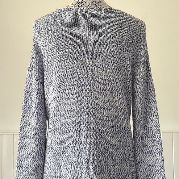 Lord & Taylor Marled Knit Boat Neck Sweater Size M - Picture 9 of 13